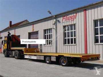 Semi remorque porte engins Fliegl neuve