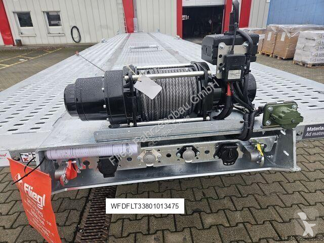 Semirremolque Fliegl 3-Achs Plateau SDS 380...