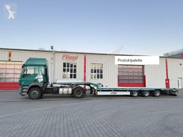 Semi remorque porte engins Fliegl neuve