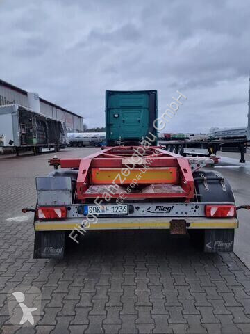 Semi remorque porte containers Fliegl