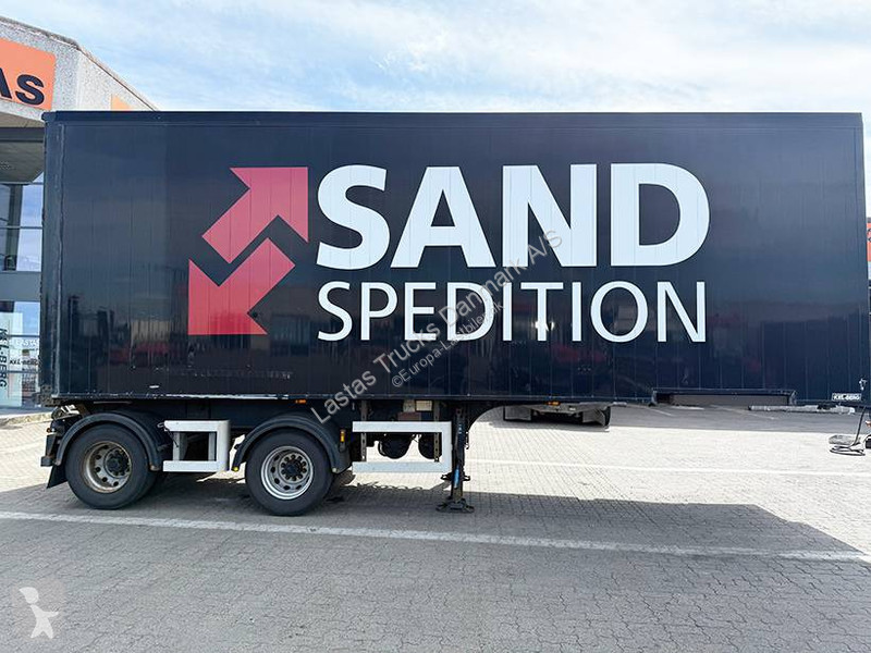 Oplegger Kel-Berg 2 axle Link Box trailer /...