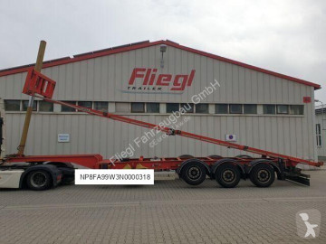 Semi remorque porte containers
