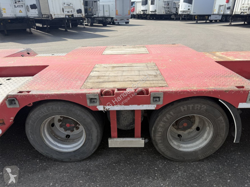Oplegger  Bodex , 4-Achs Tieflader, Radmulden,...