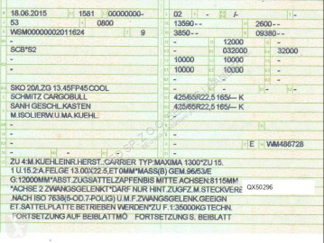 Semirremolque frigorífico Schmitz Cargobull