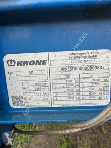 Semirremolque tautliner (lonas correderas) Krone