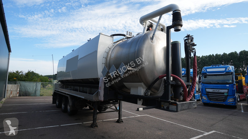 Návěs Ligthart 3 axle high pressure and suck 27...