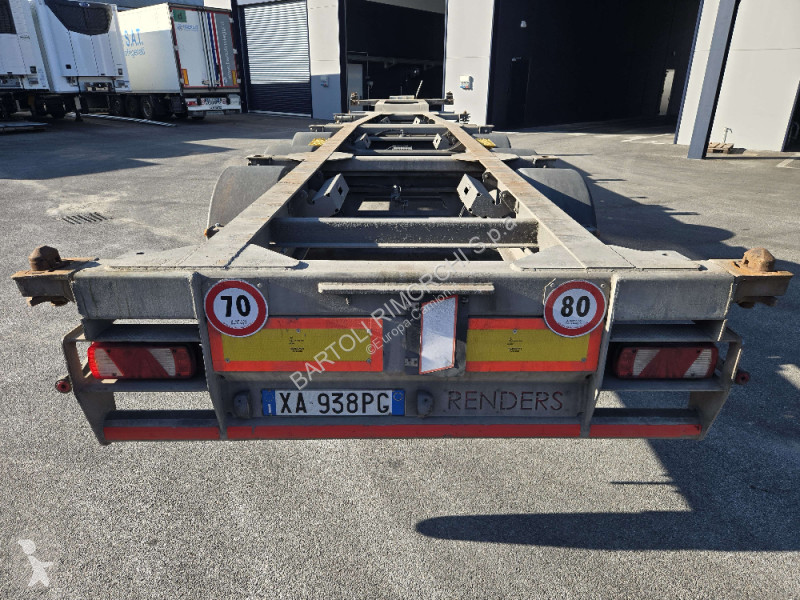Félpótkocsi  SEMIRIMORCHIO, PORTACONTAINERS, 3...
