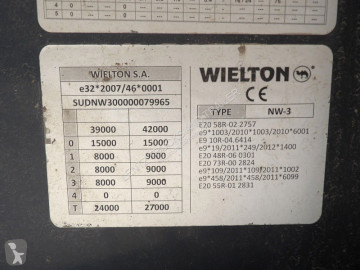 Semiremorca Wielton ALU KIPPER-30KUBIK-NEUER PVC BODEN-5260 KG
