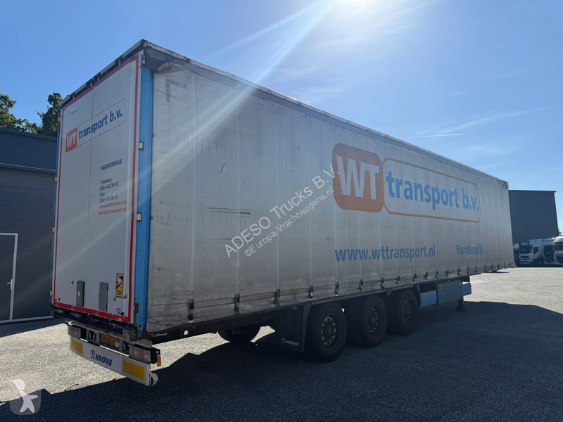 Semitrailer Krone N/A  Mega, Lift roof, Lift axle