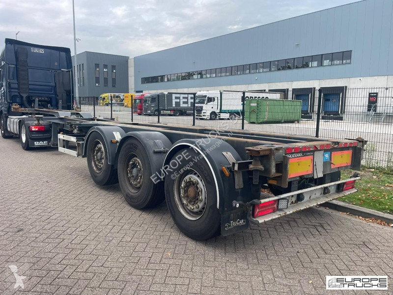 Semitrailer Renders Container Belgian Trailer -...