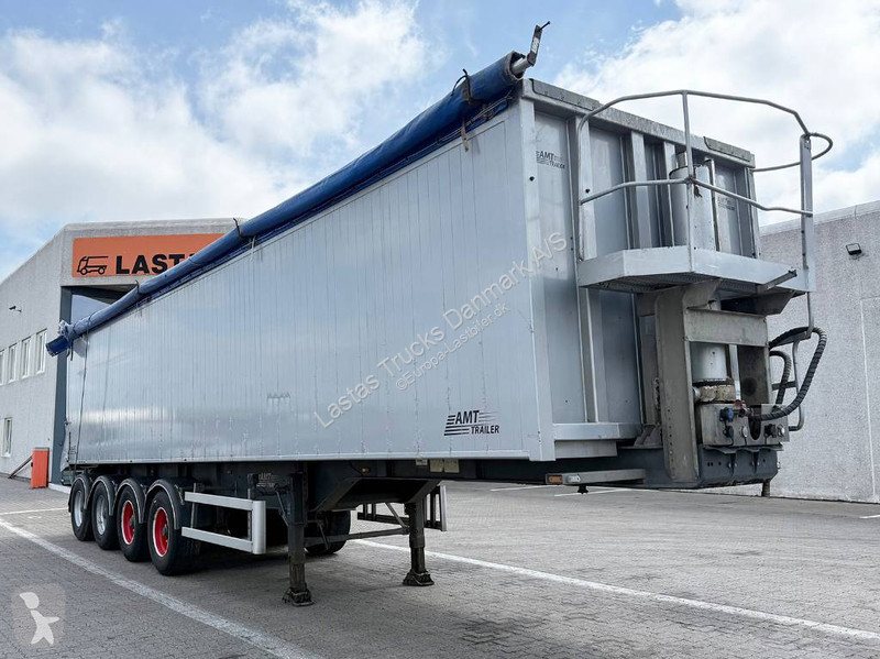 نصف مقطورة  4 axle Tipper / Alukastenmulde Kipper