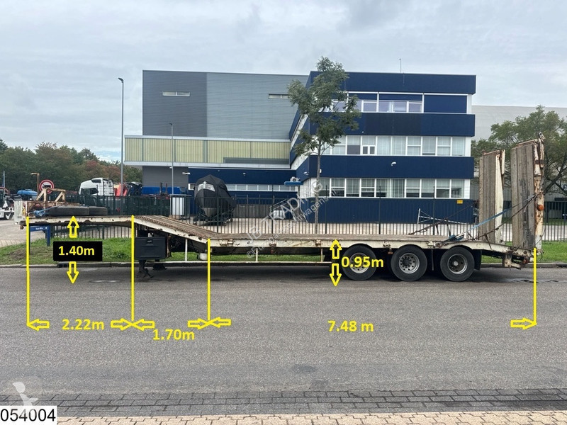 Semirremolque ACTM Lowbed Hydro, Steel suspension