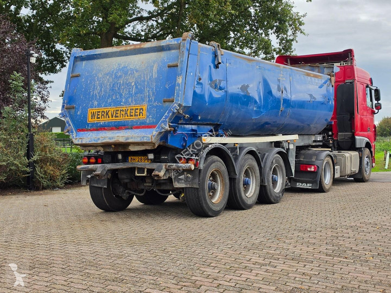 Semitrailer ATM OKA 15/27 3-axle half-pipe tipper