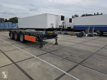 Semitrailer containertransport Broshuis
