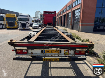 Semirimorchio Groenewegen 40CC-16-27TUN BPW - DRUM BRAKES - 1x20 x20 1x40 1x40HC - LIFT AXLE