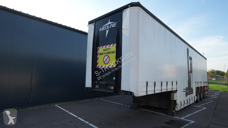 Semitrailer Burg BPO12-27 FORKLIFT TRANSPORT...