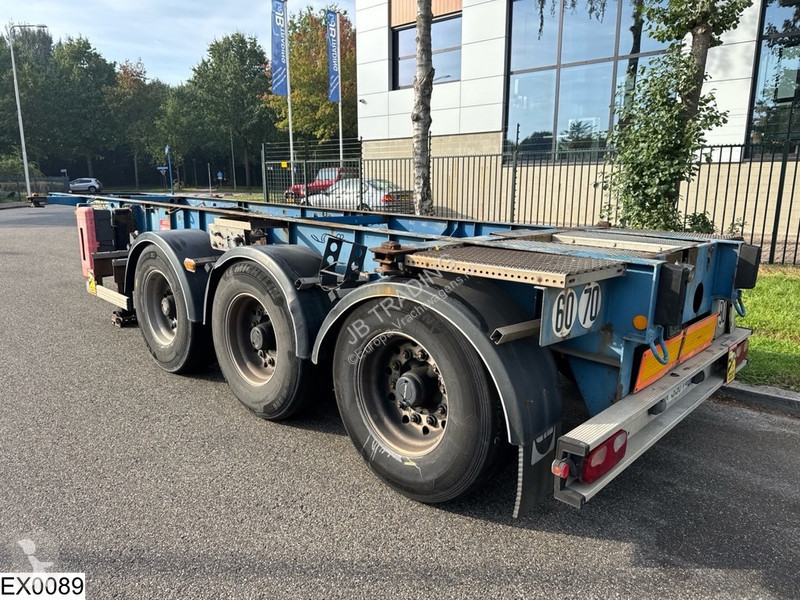 Trailor Container ADR, 20 ft semi-trailer