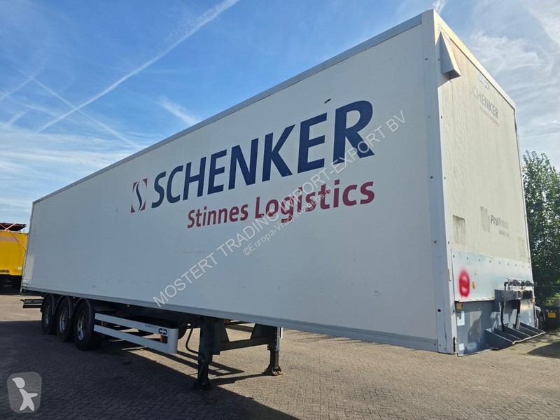 Oplegger Van Hool BPW - Drum 3-axle closed box...
