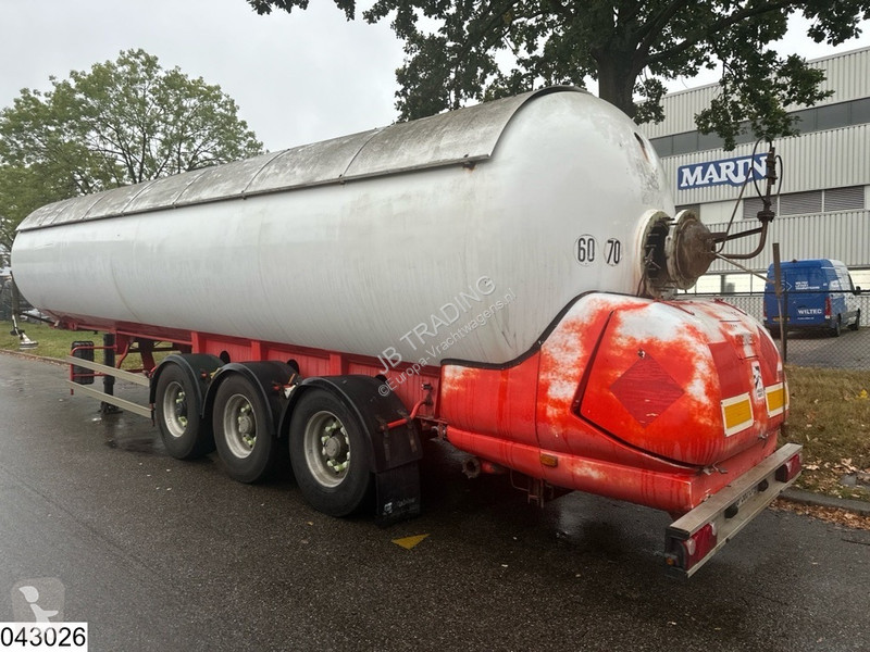 نصف مقطورة Robine Gas 49.506 Liter, LPG GPL...