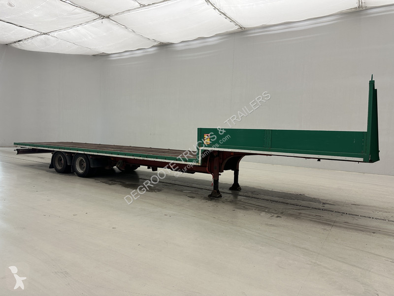 Van Hool low loader semi-trailer