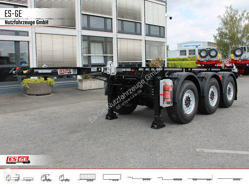 Kögel 3-Achs-Containerchassis 20'...