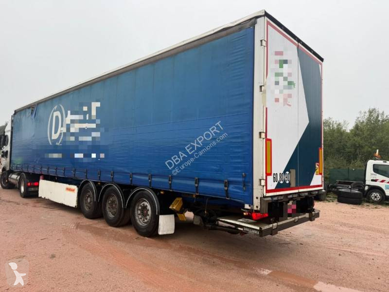 Fruehauf Bâchée Hayon 2008 semi-trailer