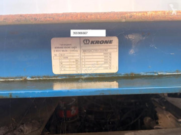 Semi remorque porte containers Krone