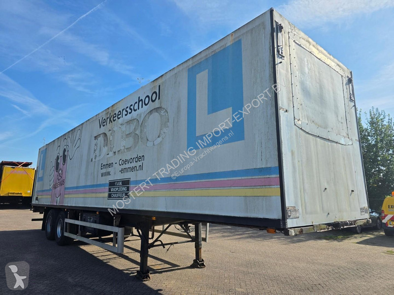 نصف مقطورة Ever BPW - Drum 2-axle enclosed box...