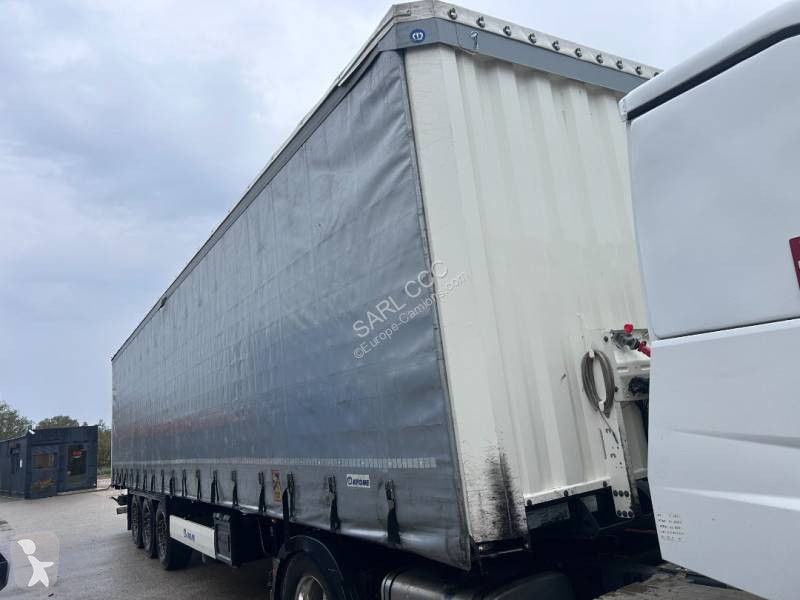 Krone GF-390-FC 2 essieux relevables semi-trailer