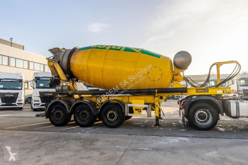 MOL  BETONMIXER 12M3 semi-trailer