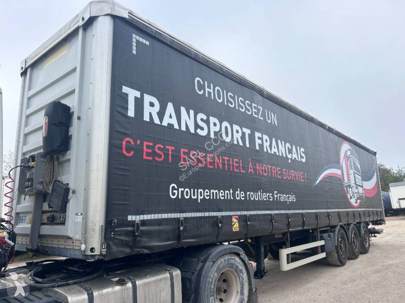 Fruehauf CC-967-FL 1 essieu relevable semi-trailer