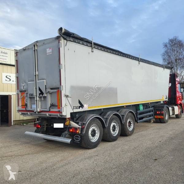 Návěs Stas semi-remorque benne céréalière 52m3