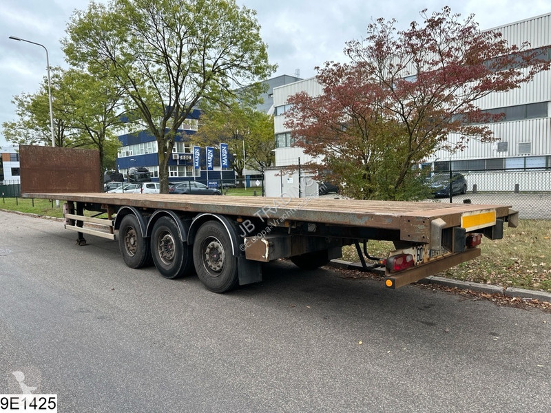 Fruehauf open laadbak Lifting axle semi-trailer
