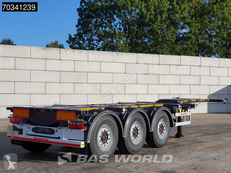 Kässbohrer XS 3 axles NEW Multi 45'ft Lift Axle...