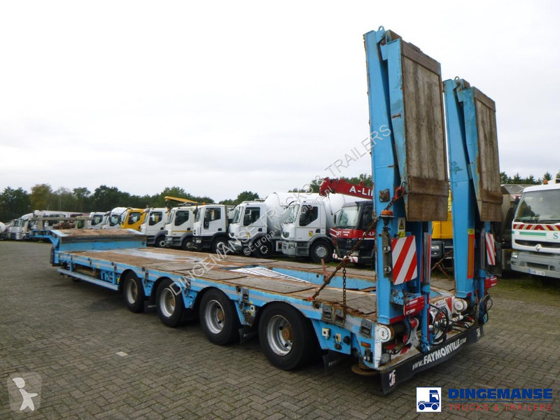 Превоз на строителна техника Faymonville 4-axle...
