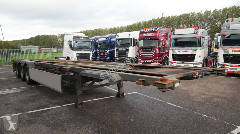 GS Meppel 3 Axle tipper container trailer 40ft...