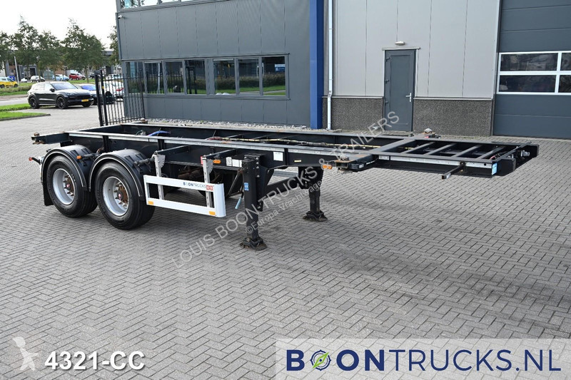 Sættevogn Pacton ET4 | 20ft * 2810KG * SAF/DRUM...