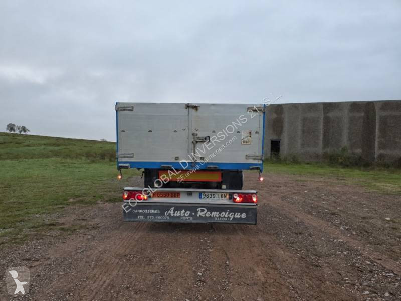 Sættevogn Fruehauf T34C con laterales abatibles...