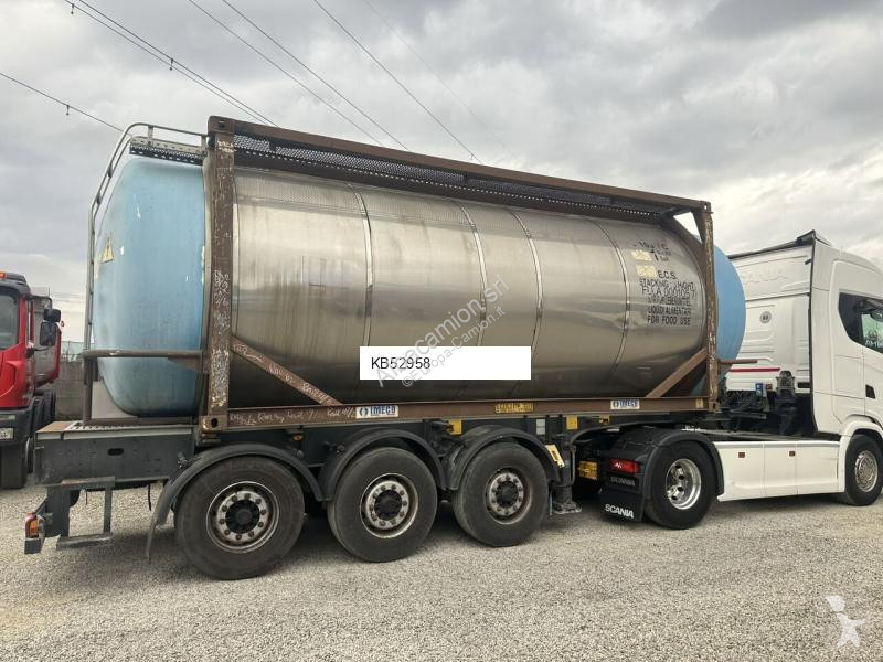 Semi-remorque porte-conteneurs semi-trailer