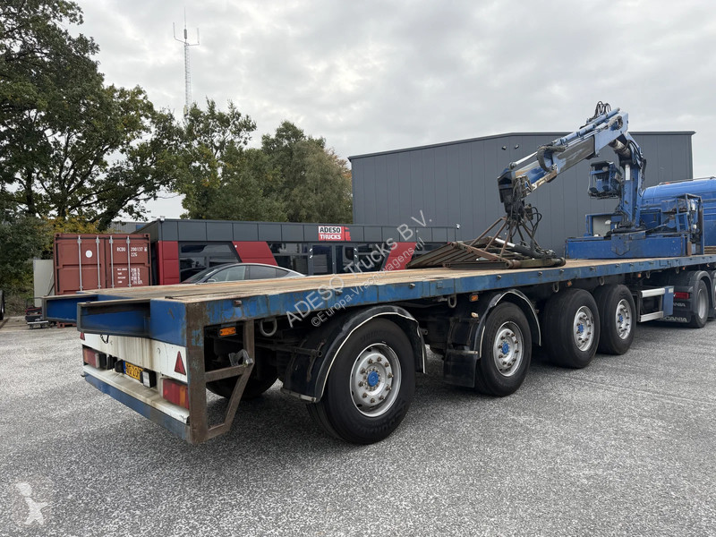 Sættevogn KWB P-504-STI-H Hiab220 kraan, SAF,...