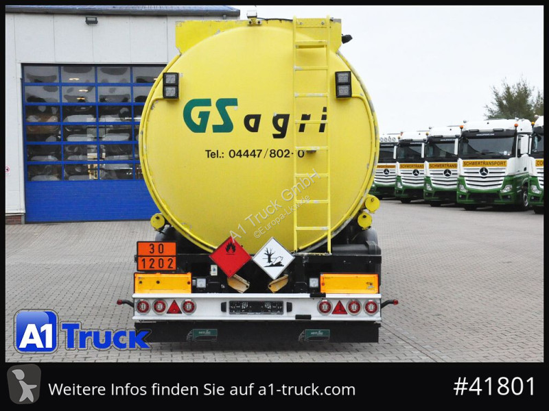 Oplegger  Alu, Benzin + Diesel , 40m³ 2...