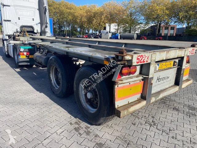 Sættevogn Pacton 2328 C2 2 asser, bladvering,...