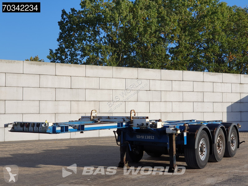 Oplegger Renders - Has 3 axles Liftachse Mutl 45ft