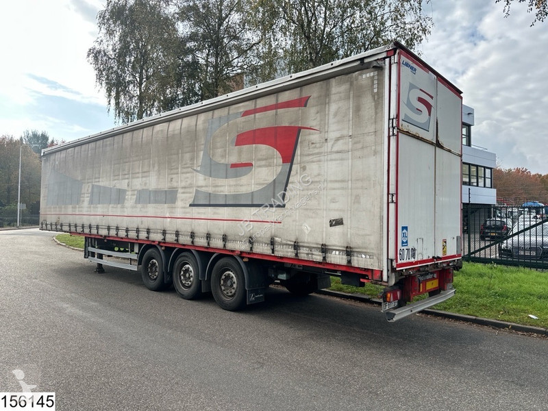 Félpótkocsi Lecitrailer Tautliner Lift axle