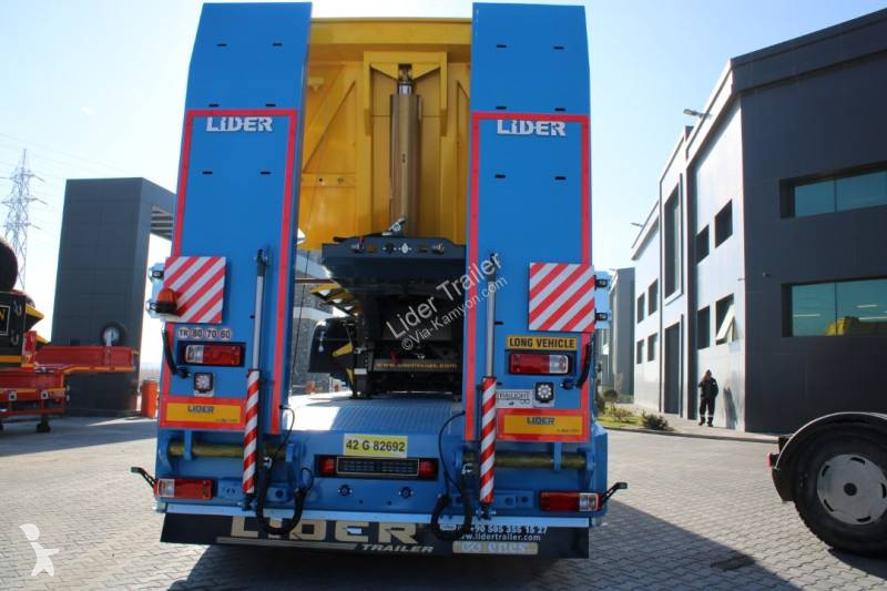 Semitrailer Lider Lowbed Prolongable ( 5 Axles...