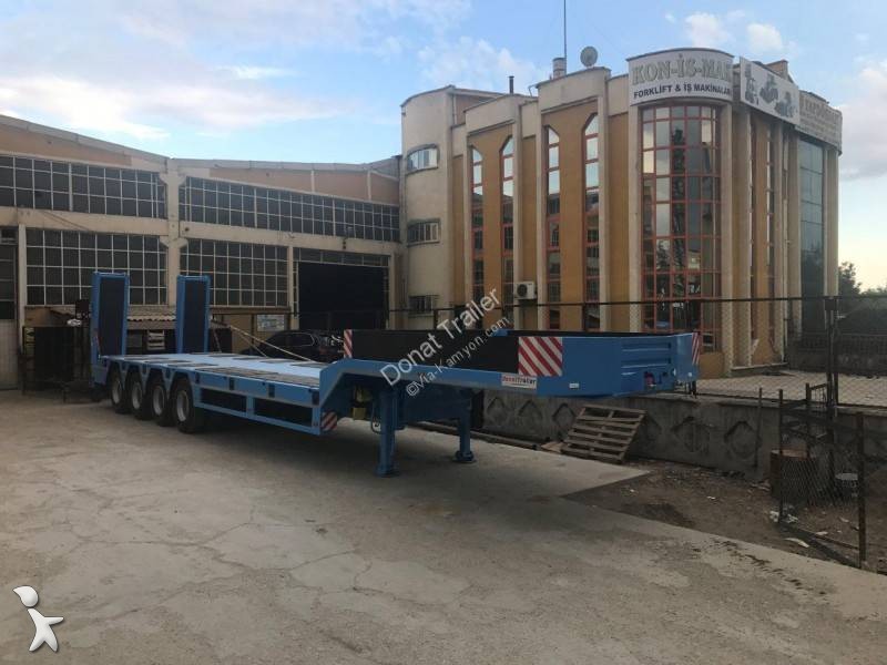 نصف مقطورة Donat 4 Axle Lowbed