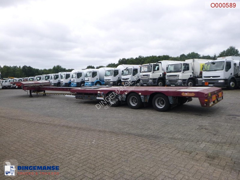 Semirremolque Nooteboom Plataforma Axle Semi Lowbed Trailer Extendable M Ramps Ejes