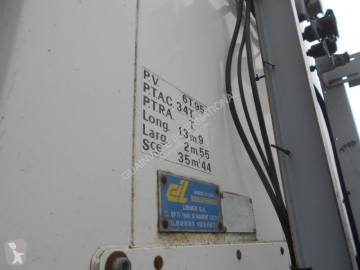 نصف مقطورة ستائر منزلقة (plsc) Lecitrailer