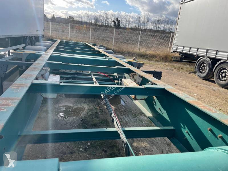 Location semi remorque Lecitrailer porte containers Surbaissé châssis