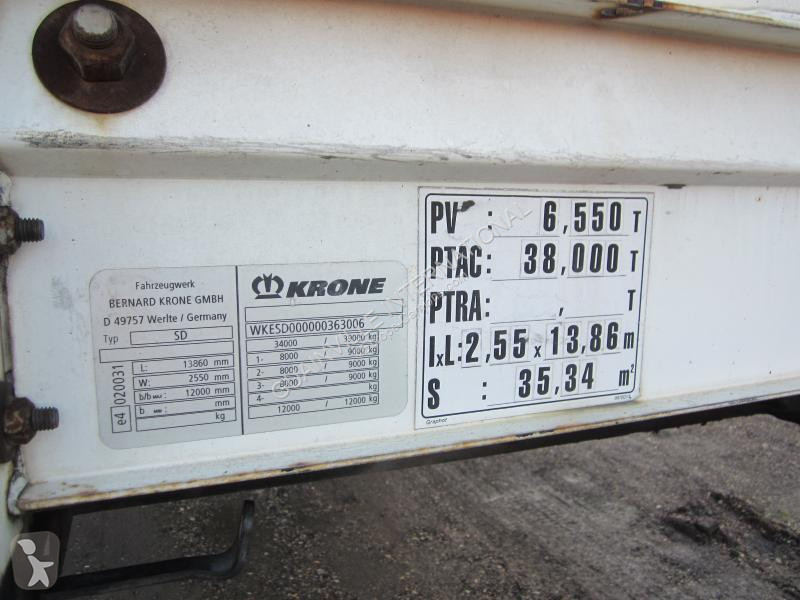 Semi remorque Krone